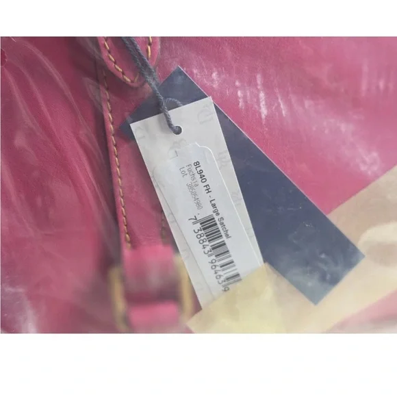 Dooney & Bourke Pink Satchel - Picture 4 of 13